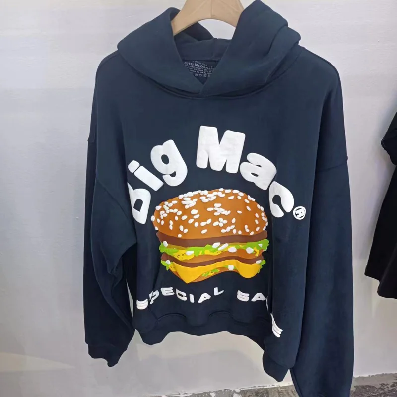Big Hamburg Foam Logo Cactus Plant Flea Market CPFM Hoodies Print Tag Men Women Oversize Royal Blue Casual Hooded Pullover
Big Hamburg Foam Logo Cactus Plant Flea Market CPFM Hoodies Print Tag Men Women Oversize Royal Blue Casual Hooded Pullover