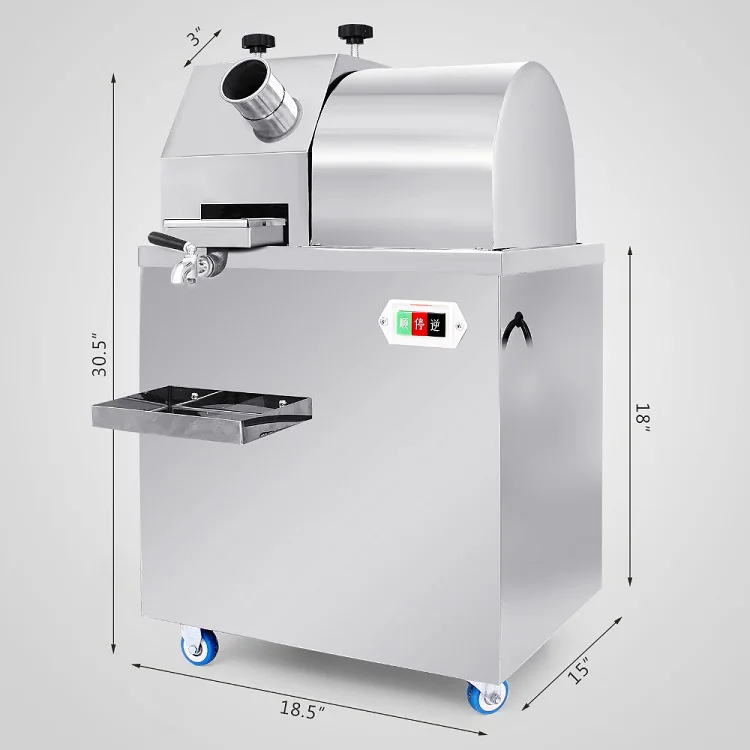 SucceBuy соковыжималка для сахарного тростника емкостью 300 кг/ч соковыжималка для сахарного тростника с 5-уровневой передачей экстрактор сахар...
SucceBuy соковыжималка для сахарного тростника емкостью 300 кг/ч соковыжималка для сахарного тростника с 5-уровневой передачей экстрактор сахар...