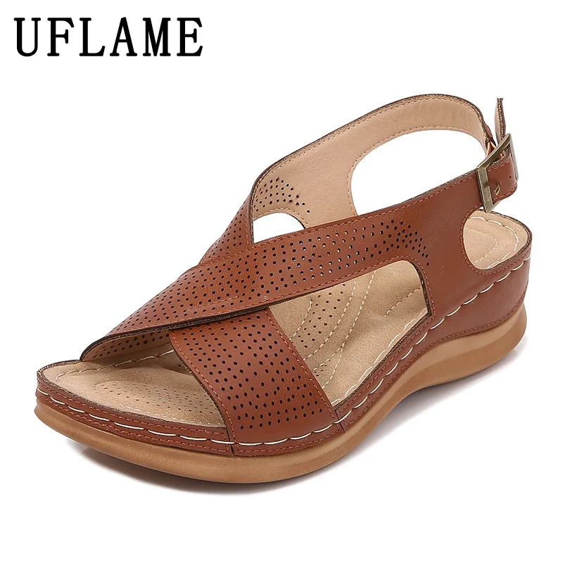 Fashion Women Sandals Bohemian Summer Leather Roman Sandals Thick Bottom Comfortable Beach Shoes Outdoor Travel Casual Shoes
Fashion Women Sandals Bohemian Summer Leather Roman Sandals Thick Bottom Comfortable Beach Shoes Outdoor Travel Casual Shoes