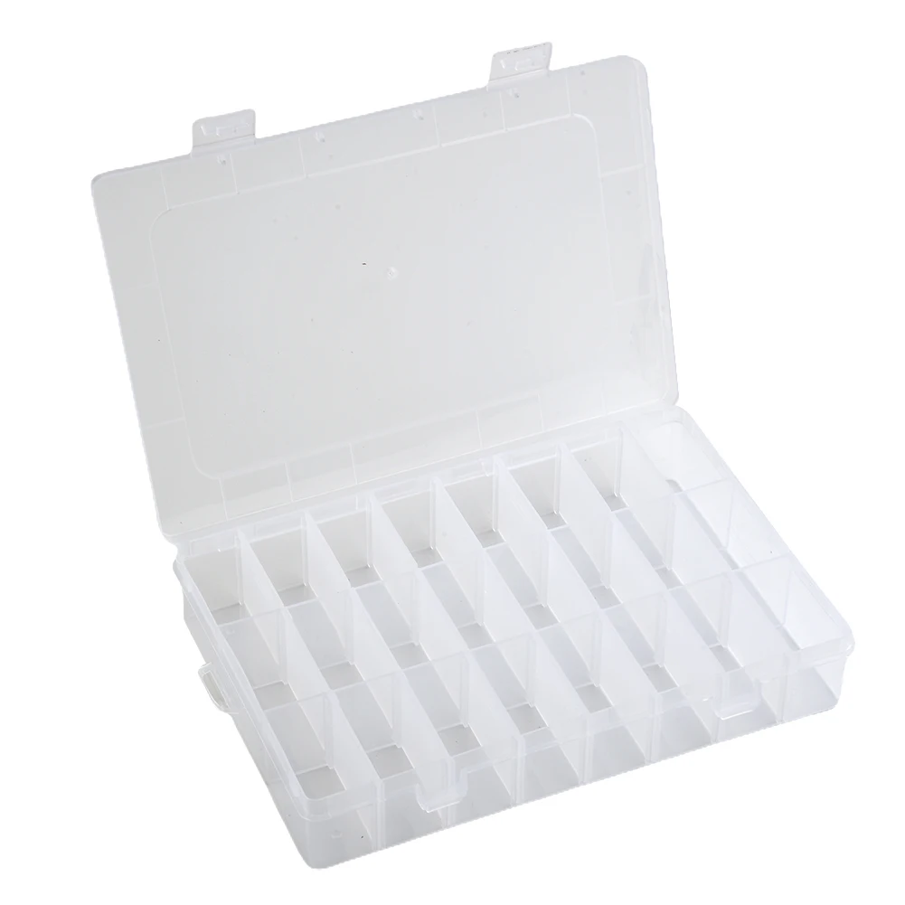 Plastic Storage Box 24 Grids Compartment Screw Holder Case Organizer Container Household Tools Storage Supplies
Plastic Storage Box 24 Grids Compartment Screw Holder Case Organizer Container Household Tools Storage Supplies