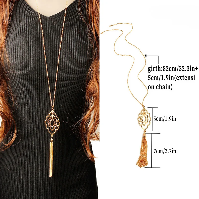 Fashion Pearl Tassel Charm Sweater Chain Vintage Bear Flower Clavicle Chain for Women Evil Eye Crystal Pendant Necklace Jewelry
Fashion Pearl Tassel Charm Sweater Chain Vintage Bear Flower Clavicle Chain for Women Evil Eye Crystal Pendant Necklace Jewelry