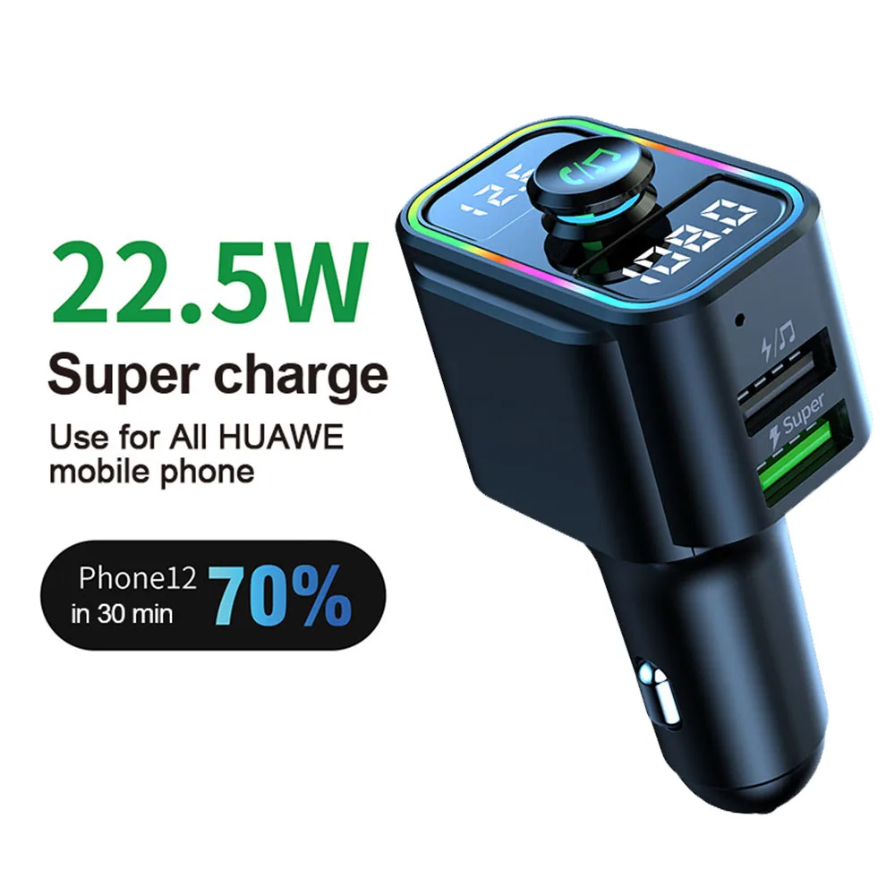 Автомобильное зарядное устройство, FM-передатчик, Bluetooth адаптер, двойной USB QC3.0, быстрое зарядное устройство, стерео, Mp3 музыкальный плеер с Цв...
Автомобильное зарядное устройство, FM-передатчик, Bluetooth адаптер, двойной USB QC3.0, быстрое зарядное устройство, стерео, Mp3 музыкальный плеер с Цв...