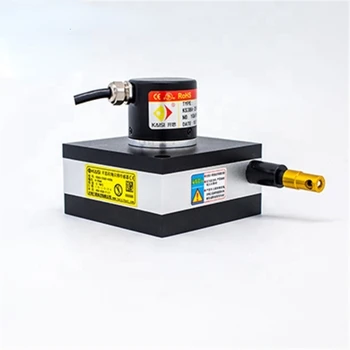Kaisi Position Sensor KS60-2500-02-C Open Collector NPN Linear Displacement Sensor, Linear Wire Encoder
