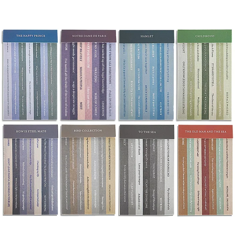 160Pcs English Library Series Creativity English Phrases Journal Decorative Paper Stickers Scrapbooking Label Stationery
160Pcs English Library Series Creativity English Phrases Journal Decorative Paper Stickers Scrapbooking Label Stationery