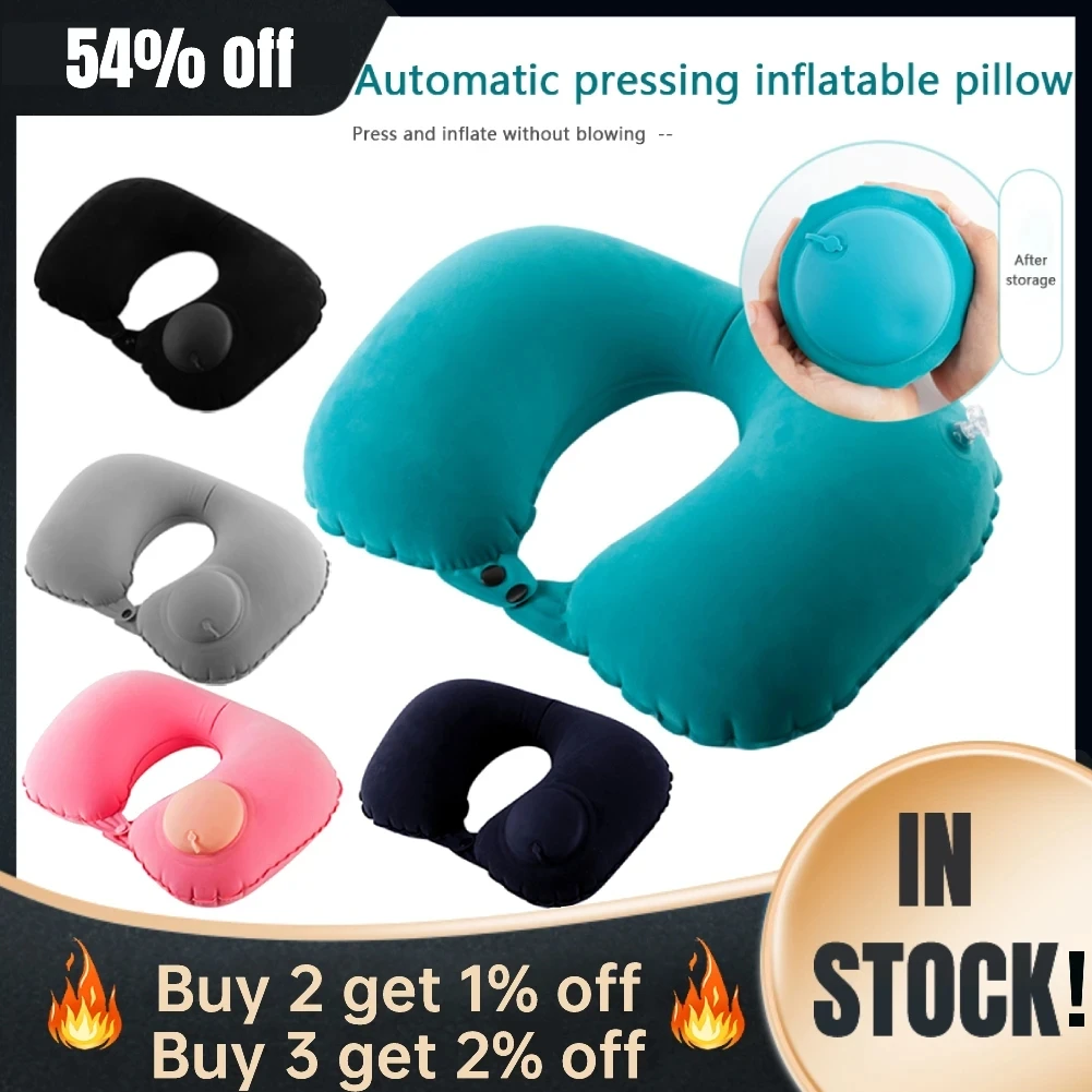 U Shaped Travel Pillows Automatic Air Inflatable Portable Neck Pillow Super Light Cervical Vertebr Pillow Home Car Auto Accessor
U Shaped Travel Pillows Automatic Air Inflatable Portable Neck Pillow Super Light Cervical Vertebr Pillow Home Car Auto Accessor