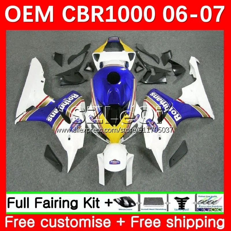 Комплект голубых обтекателей для HONDA 1000CC CBR-1000 CBR1000 CBR 1000 RR CC CBR1000RR 06 07 1000RR 2006 2007 50LQ.2
Комплект голубых обтекателей для HONDA 1000CC CBR-1000 CBR1000 CBR 1000 RR CC CBR1000RR 06 07 1000RR 2006 2007 50LQ.2