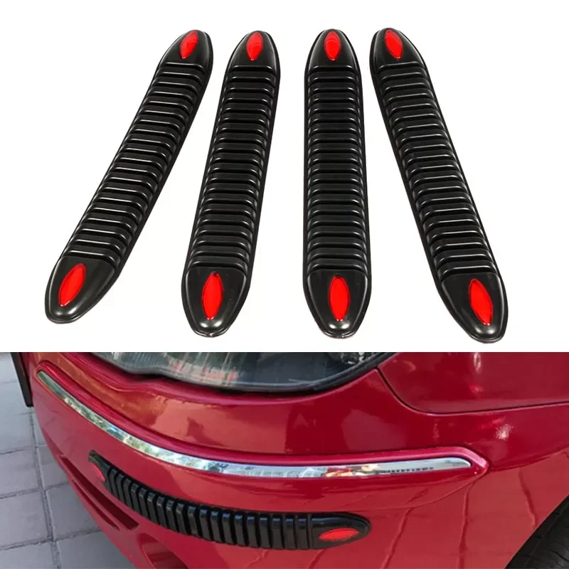 X 5CM 4pcs Car Protector Front Bumper Lip Splitter Silane Rear Bumper Protector Guard Scratch Sticker Rubber White Black
X 5CM 4pcs Car Protector Front Bumper Lip Splitter Silane Rear Bumper Protector Guard Scratch Sticker Rubber White Black