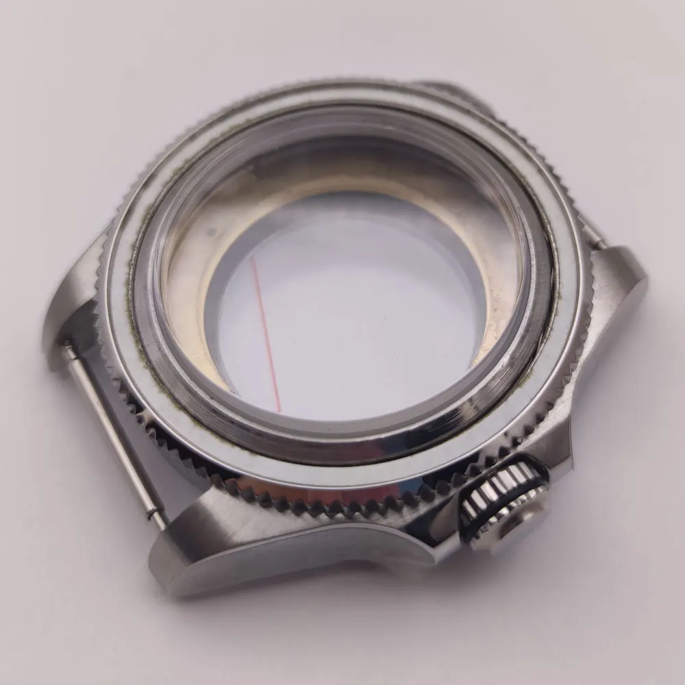 43MM Unidirectional Bezel Watch Parts transparent Stainless Steel Watch Case Fit ETA 2836 MIYOTA Movement
43MM Unidirectional Bezel Watch Parts transparent Stainless Steel Watch Case Fit ETA 2836 MIYOTA Movement