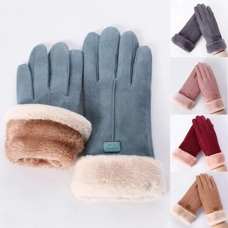 2022 New Women Gloves Autumn Winter Warm Windproof Cute Furry Mitts Full Finger Mittens Women Outdoor Sport Female Gloves Screen
2022 New Women Gloves Autumn Winter Warm Windproof Cute Furry Mitts Full Finger Mittens Women Outdoor Sport Female Gloves Screen