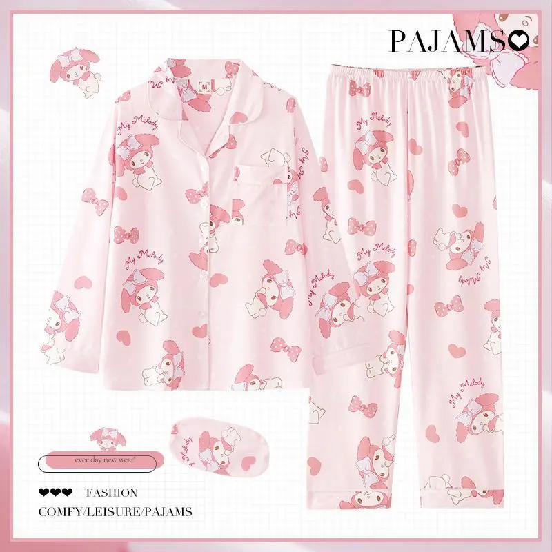Original Milk White Waffle Cinnamoroll Pajamas New Sanrio Mymelody Pochacco Cotton Long-Sleeved Ins Student Home Clothes Gift
Original Milk White Waffle Cinnamoroll Pajamas New Sanrio Mymelody Pochacco Cotton Long-Sleeved Ins Student Home Clothes Gift