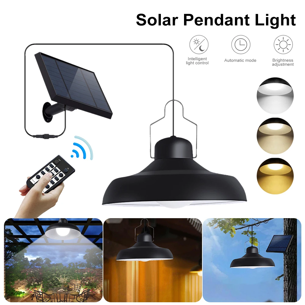 Outdoor Solar Pendant Light Outdoor Solar Powered Lamp with Remote Control IP65 Waterproof Hanging Light for Garden Patio Lights
Outdoor Solar Pendant Light Outdoor Solar Powered Lamp with Remote Control IP65 Waterproof Hanging Light for Garden Patio Lights