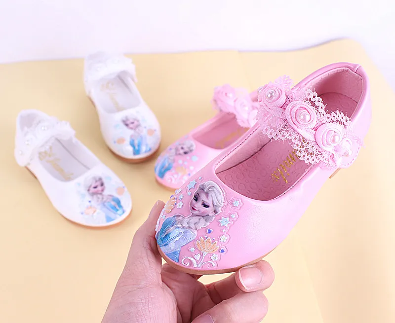 Disney New Children's casual Shoes Frozen Princess Shoes Girls Dance Shoes elsa Pearl Lace Single Shoes
Disney New Children's casual Shoes Frozen Princess Shoes Girls Dance Shoes elsa Pearl Lace Single Shoes
