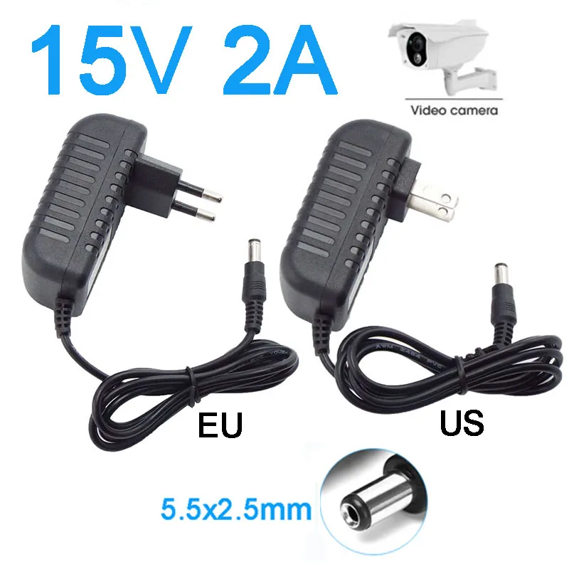 2000ma AC 100-240V to DC 15V 2A Adapter Power Supply Converter Charger Switching Power Supplies for LED Light
2000ma AC 100-240V to DC 15V 2A Adapter Power Supply Converter Charger Switching Power Supplies for LED Light
