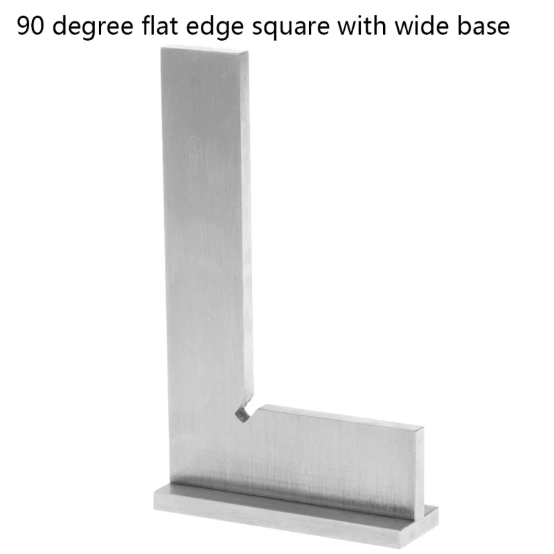 Flat Edge Square Carbon Steel Angle Ruler With for SEAT Oblique Angle Measuring Square Machinist Ruler Woodworking Tools
Flat Edge Square Carbon Steel Angle Ruler With for SEAT Oblique Angle Measuring Square Machinist Ruler Woodworking Tools