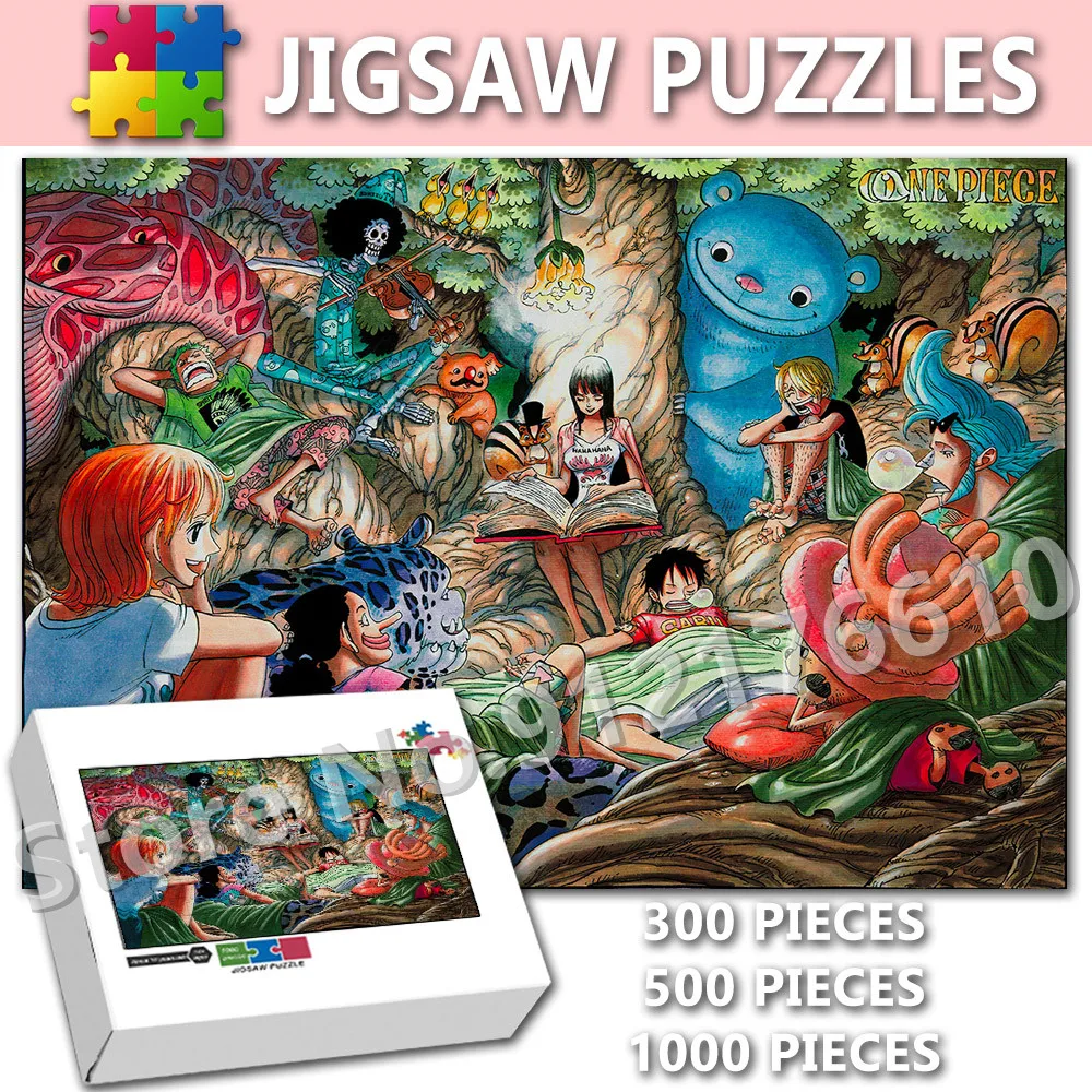 ONE PIECE Anime Comic Retro Assembling Puzzle 300/500/1000 Pieces Jigsaw Puzzles for Adult Decompression Educational Toys Gifts
ONE PIECE Anime Comic Retro Assembling Puzzle 300/500/1000 Pieces Jigsaw Puzzles for Adult Decompression Educational Toys Gifts
