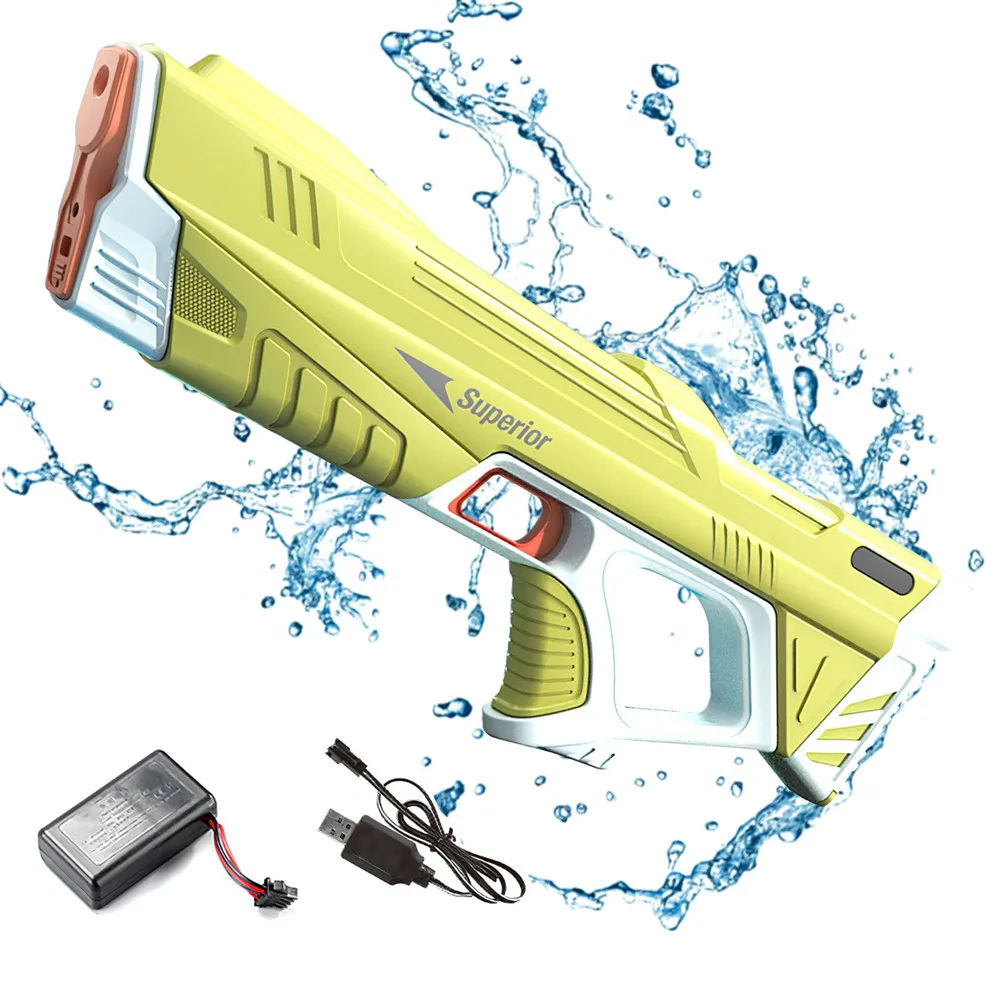 2023 New Full Electric Automatic Water Storage Gun Portable Children Summer Beach Outdoor Fight Fantasy Toys for Boys Kids Game
2023 New Full Electric Automatic Water Storage Gun Portable Children Summer Beach Outdoor Fight Fantasy Toys for Boys Kids Game