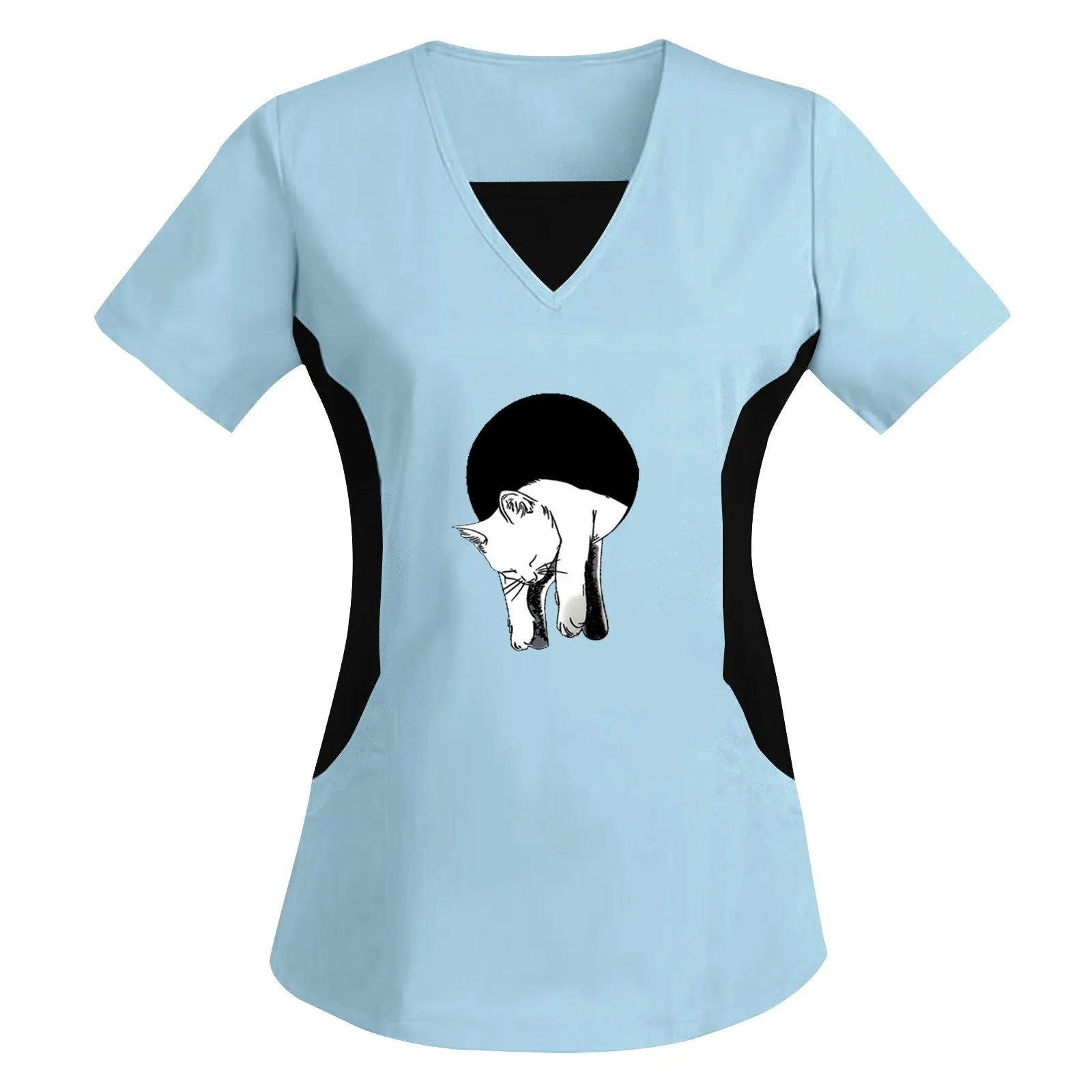 3d Cat Print Scrubs Tops Working Uniform Blouse Women Short Sleeve Carer Nurse Uniform Workers Nursing Clothing Nurse Uniforms
3d Cat Print Scrubs Tops Working Uniform Blouse Women Short Sleeve Carer Nurse Uniform Workers Nursing Clothing Nurse Uniforms