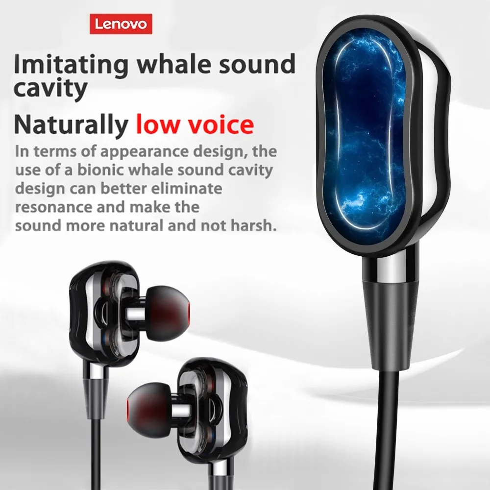Lenovo XE66 Dual Dynamic Neckband Bluetooth Earphone 4 Speakers HIFI Stereo Brand New High Quality Earphones
Lenovo XE66 Dual Dynamic Neckband Bluetooth Earphone 4 Speakers HIFI Stereo Brand New High Quality Earphones