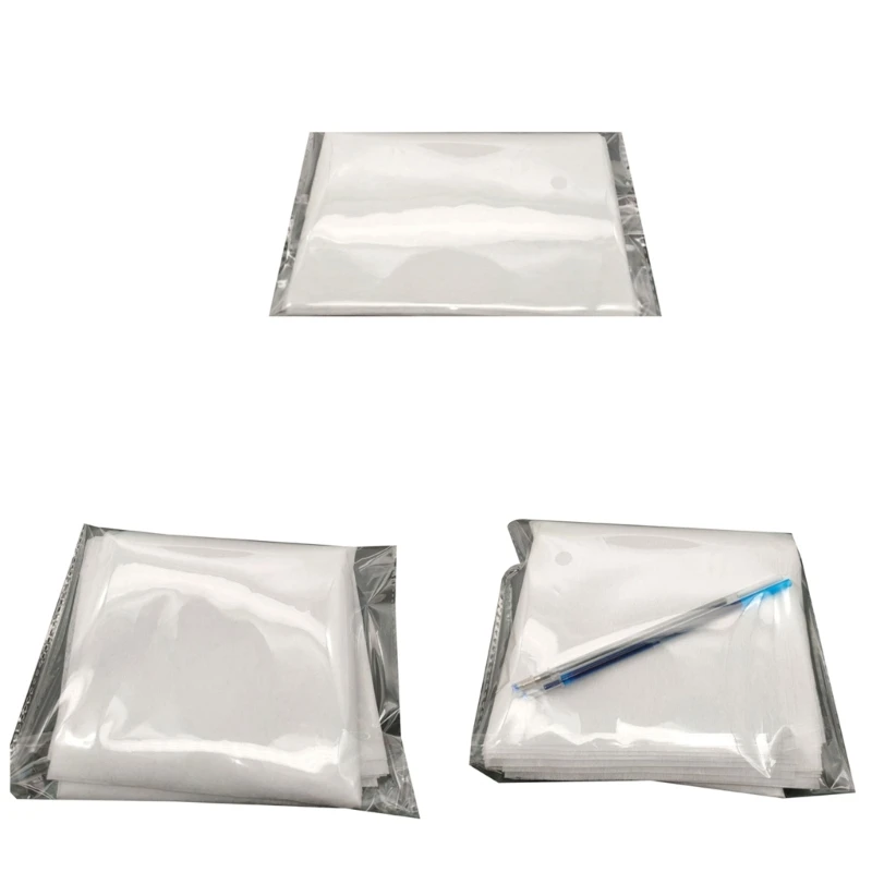 448B Upgraded Embroidery Transfer Paper Water-Soluble Film Fabric Transfers Papers for Embroidery DIY Pattern Hand Sewing
448B Upgraded Embroidery Transfer Paper Water-Soluble Film Fabric Transfers Papers for Embroidery DIY Pattern Hand Sewing