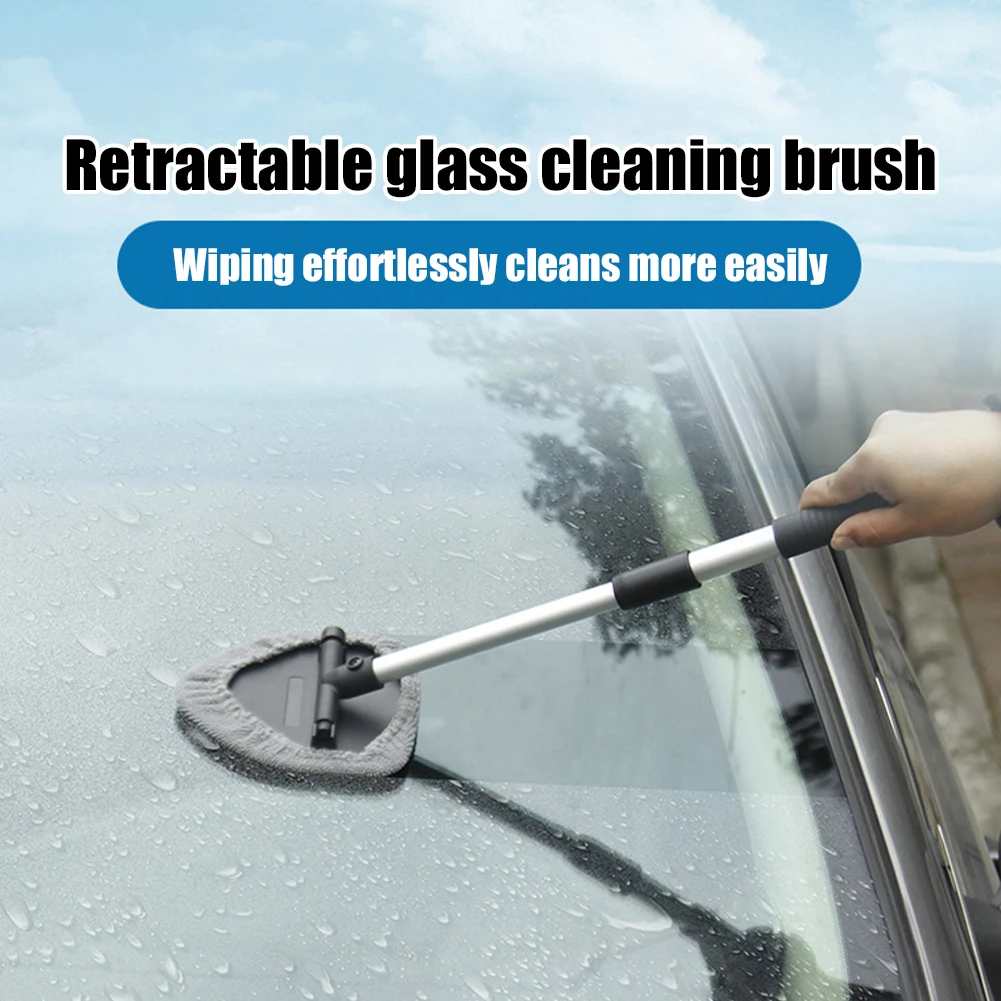 Car Windshield Cleaner Brush Auto Window Glass Washer Wiper Telescopic Handle Soft Towel Brush Anti-fog Car Care Cleaning Tool
Car Windshield Cleaner Brush Auto Window Glass Washer Wiper Telescopic Handle Soft Towel Brush Anti-fog Car Care Cleaning Tool