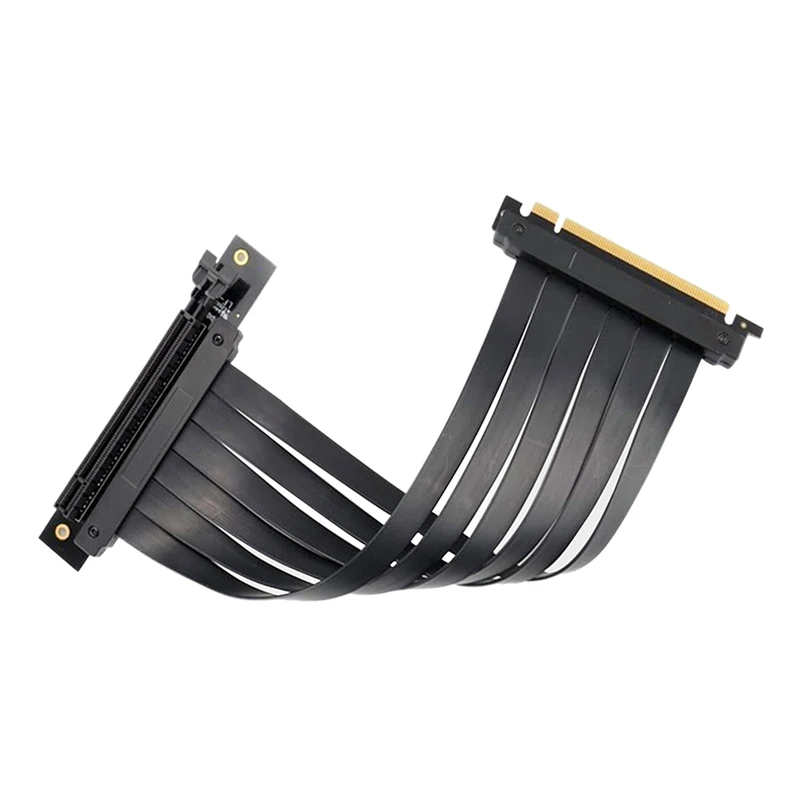 Botique-PCIE 3.0 16X Extension High Speed Flexible Riser Cable 90 Degree Right Angle Graphics Extension Cable,Gaming Riser Cable
Botique-PCIE 3.0 16X Extension High Speed Flexible Riser Cable 90 Degree Right Angle Graphics Extension Cable,Gaming Riser Cable