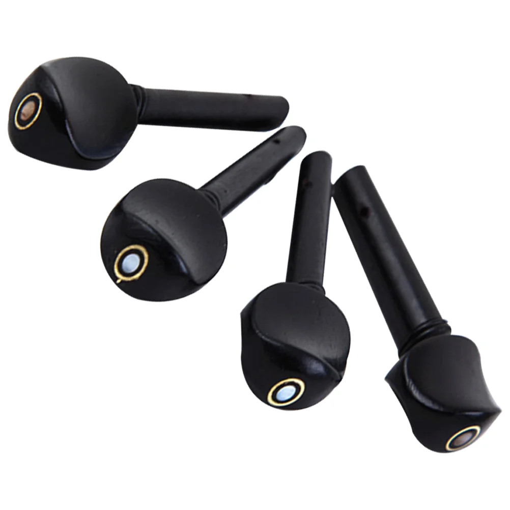 4 Pcs Violin Pegs Musical Instrument Accessories Tuning Crafts Supplies Replace String Ebony Replacement &
4 Pcs Violin Pegs Musical Instrument Accessories Tuning Crafts Supplies Replace String Ebony Replacement &