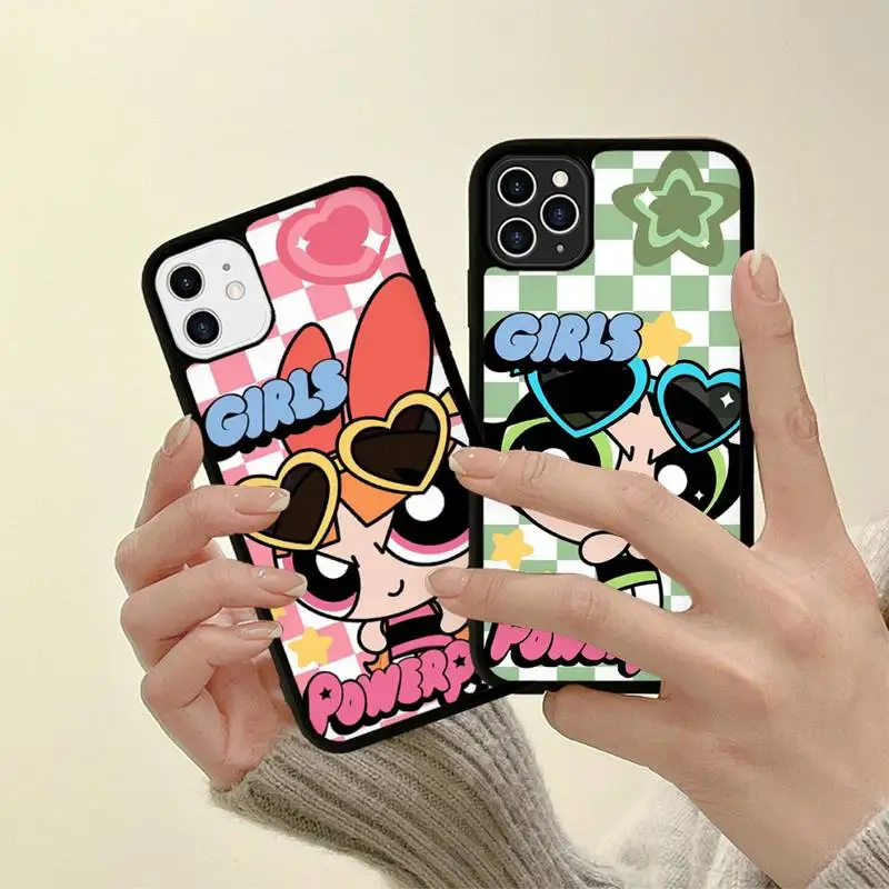Cartoon The-P-PowerpuffS-G-Girls Phone Case for iPhone 11 12 13 14 Pro Max 8 7 6 Plus X SE XR Silicone TPU Hard PC Fundas
Cartoon The-P-PowerpuffS-G-Girls Phone Case for iPhone 11 12 13 14 Pro Max 8 7 6 Plus X SE XR Silicone TPU Hard PC Fundas