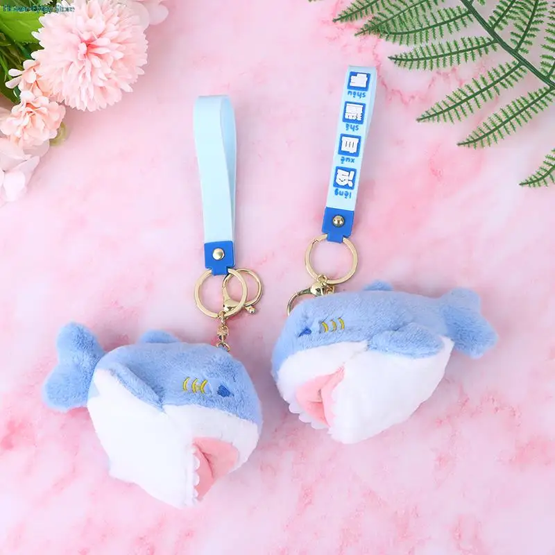 1pc Creative Cartoon Shark Plush Keychain Cute Soft Stuffed Animal Doll Keyrings Bag Pendant For Kid Girl Gifts
1pc Creative Cartoon Shark Plush Keychain Cute Soft Stuffed Animal Doll Keyrings Bag Pendant For Kid Girl Gifts