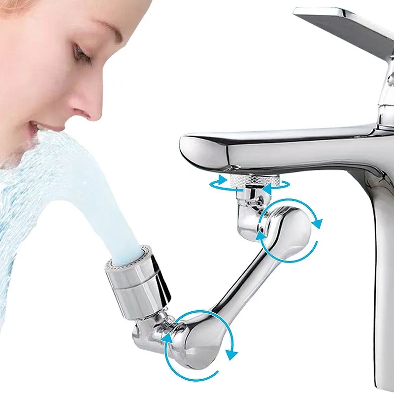 720 Degrees Universal Splash Filter Faucet Spray Head Anti Splash Filter Faucet Movable Kitchen Tap Water Saving Nozzle Sprayer
720 Degrees Universal Splash Filter Faucet Spray Head Anti Splash Filter Faucet Movable Kitchen Tap Water Saving Nozzle Sprayer