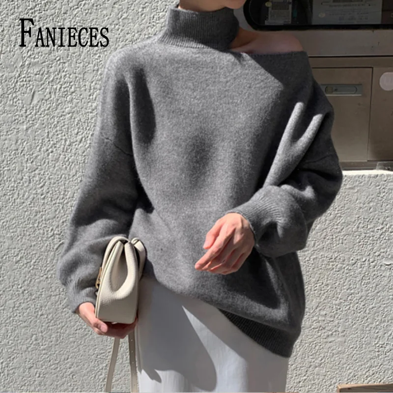 Свободный женский свитер-водолазка FANIECES, джемпер с длинным рукавом «летучая мышь», однотонный вязаный пуловер, корейский Зимний женский Св...
Свободный женский свитер-водолазка FANIECES, джемпер с длинным рукавом «летучая мышь», однотонный вязаный пуловер, корейский Зимний женский Св...