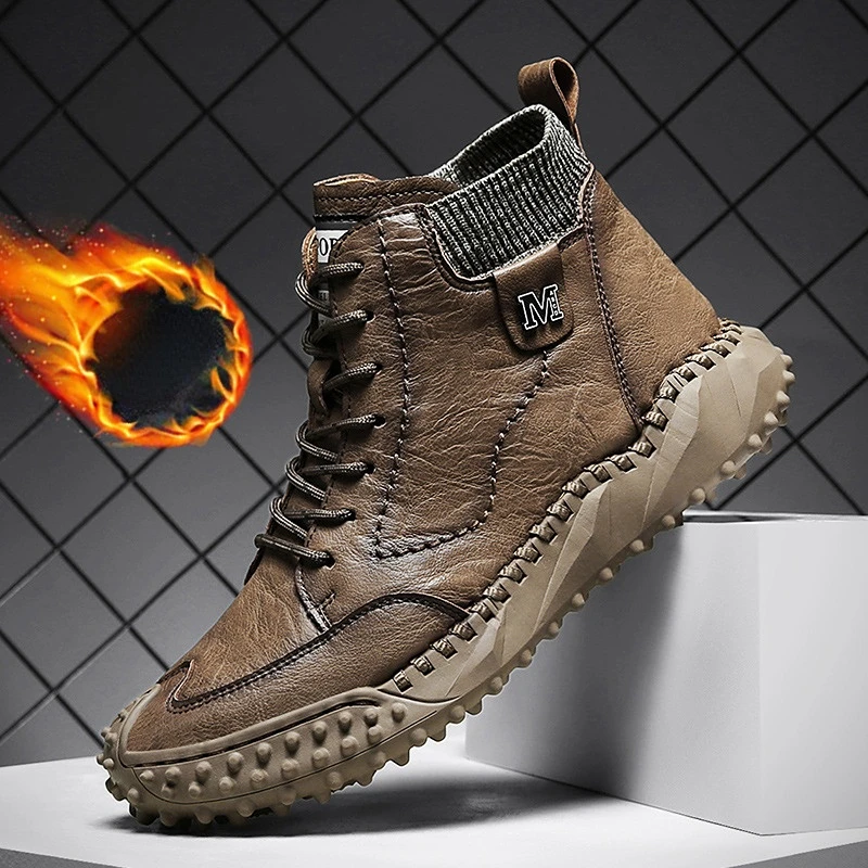 Winter Men Boots 2023 New Cotton Sneakers Sport Shoes Retro Lace Up Footwear Mans Non-slip Tool Boots Trend Zapatillas Hombre
Winter Men Boots 2023 New Cotton Sneakers Sport Shoes Retro Lace Up Footwear Mans Non-slip Tool Boots Trend Zapatillas Hombre