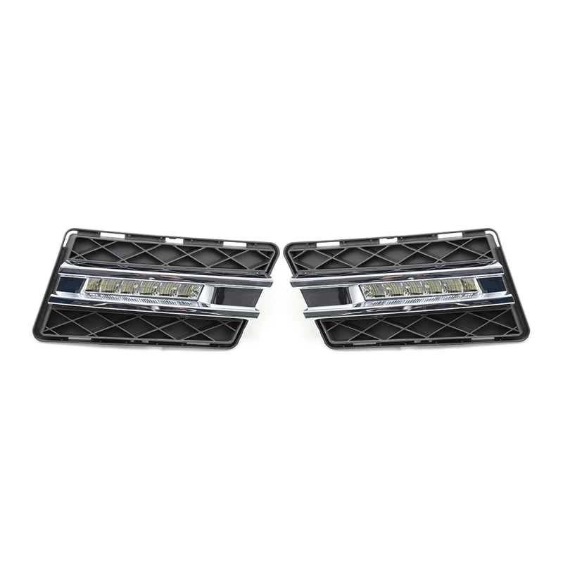 Car Front Bumper LED Lights Trim For Mercedes-Benz W204 X204 GLK300 350 09-12 DRL Daytime Running Lamp Exterior Cover
Car Front Bumper LED Lights Trim For Mercedes-Benz W204 X204 GLK300 350 09-12 DRL Daytime Running Lamp Exterior Cover