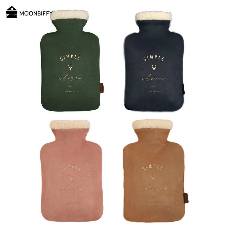 1000ML Elk Winter Hot Water Bottles Bags with Thick PVC Liner and Cosy Fluffy Plush Faux Fur Cover for Hand Feet Belly Legs Warm
1000ML Elk Winter Hot Water Bottles Bags with Thick PVC Liner and Cosy Fluffy Plush Faux Fur Cover for Hand Feet Belly Legs Warm