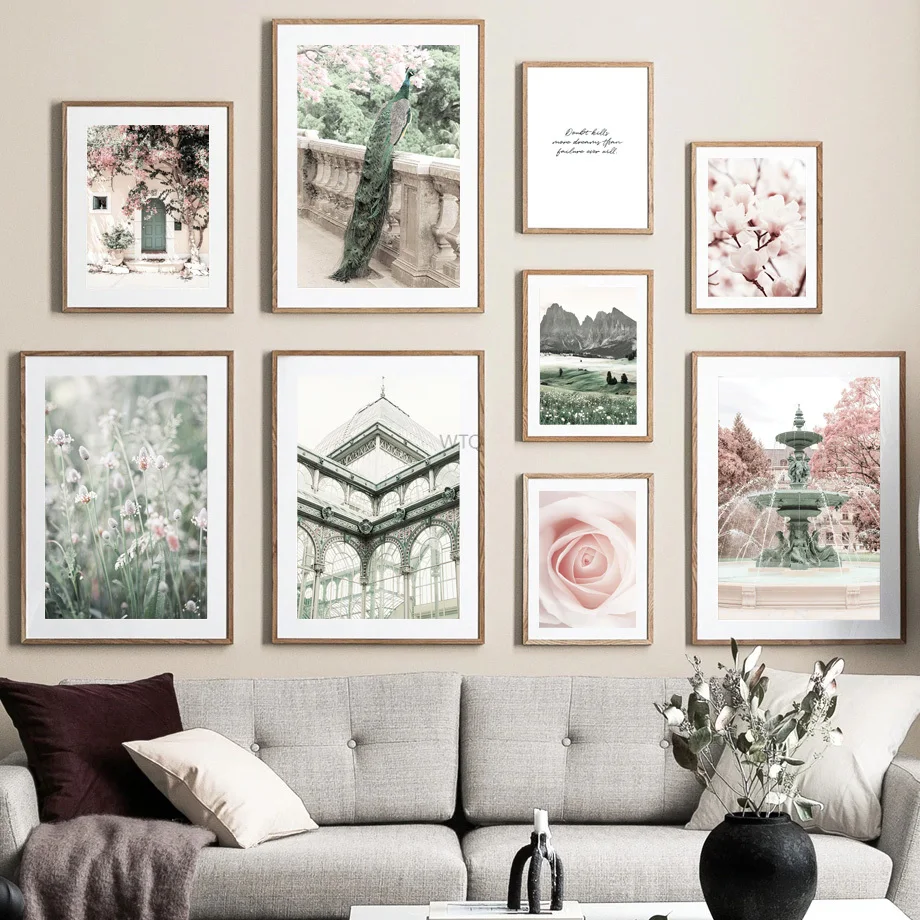 Mountain Flower Lawn Fountain Building Nordic Poster Plant Wall Art Print Canvas Painting Wall Pictures For Living Room Decor
Mountain Flower Lawn Fountain Building Nordic Poster Plant Wall Art Print Canvas Painting Wall Pictures For Living Room Decor