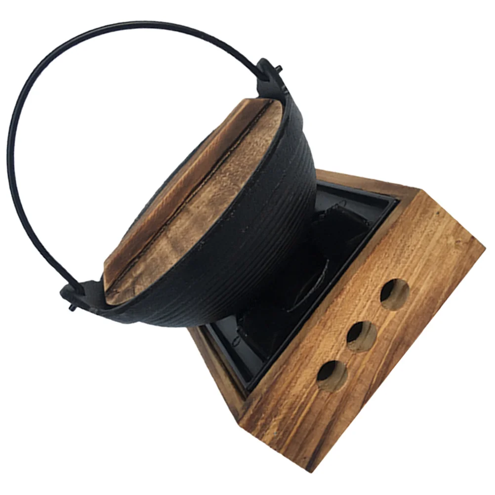 Sukiyaki Outdoor Picnic Cookware Cast Wok Household Camping Cooker Cast Iron Pan With Lid Wood + Iron Japanese Cooking
Sukiyaki Outdoor Picnic Cookware Cast Wok Household Camping Cooker Cast Iron Pan With Lid Wood + Iron Japanese Cooking