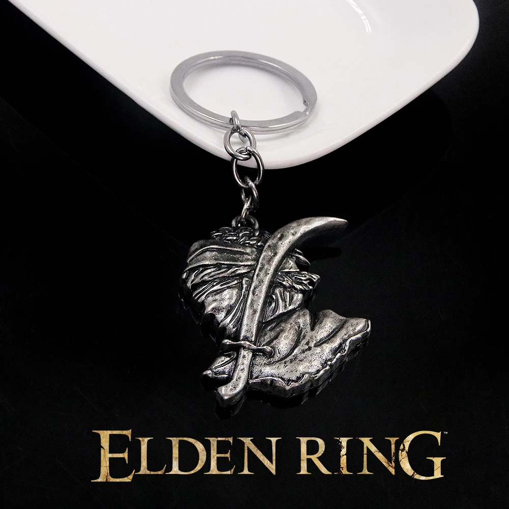 Game Elden Ring Curved Sword Talisman Keychain Swordsman Figure Pendant Accessories Fans Gift
Game Elden Ring Curved Sword Talisman Keychain Swordsman Figure Pendant Accessories Fans Gift