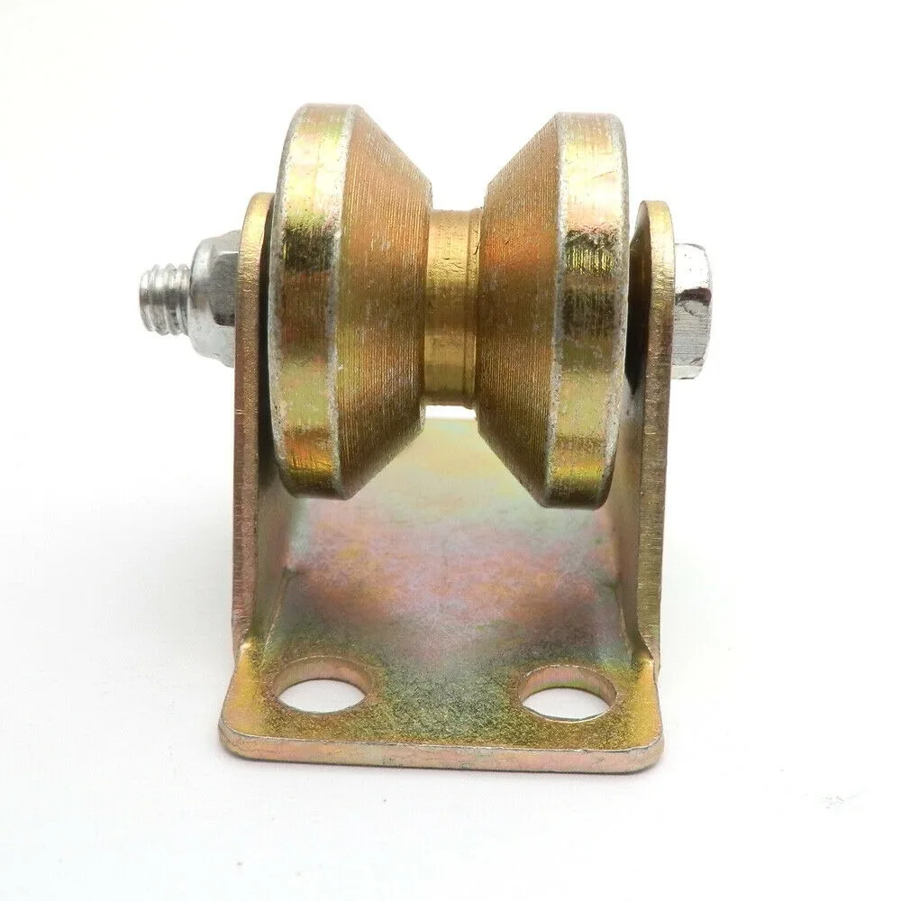 Caster Wheel for Sliding Door 50mm Dia Steel Bearing Groove Rigid V Shape U Type 2inch Heavy Duty Pulley Groove Wheel Slider
Caster Wheel for Sliding Door 50mm Dia Steel Bearing Groove Rigid V Shape U Type 2inch Heavy Duty Pulley Groove Wheel Slider
