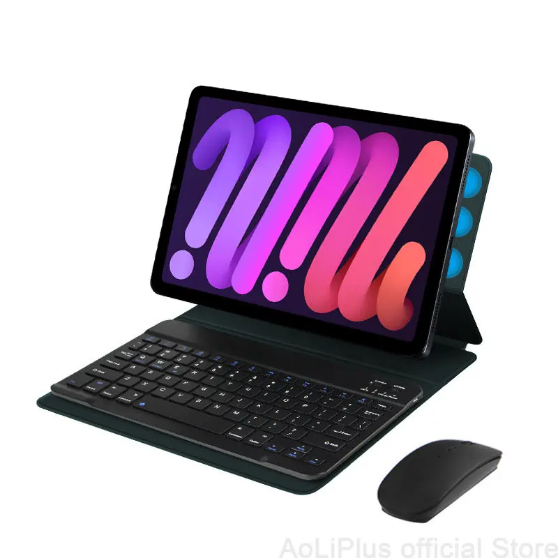 Dual Magnetic Keyboard Case for iPad Mini 6 2021 Touchpad Keyboard and Mouse for Apple iPad Mini 6 8.3'' Smart Case Ultra Thin
Dual Magnetic Keyboard Case for iPad Mini 6 2021 Touchpad Keyboard and Mouse for Apple iPad Mini 6 8.3'' Smart Case Ultra Thin