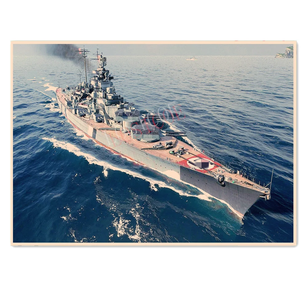 German Navy battleship WW II Naval Battle Poster Vintage Kraft Paper Print Painting Military War Art Poster Wall Sticker Mural
German Navy battleship WW II Naval Battle Poster Vintage Kraft Paper Print Painting Military War Art Poster Wall Sticker Mural