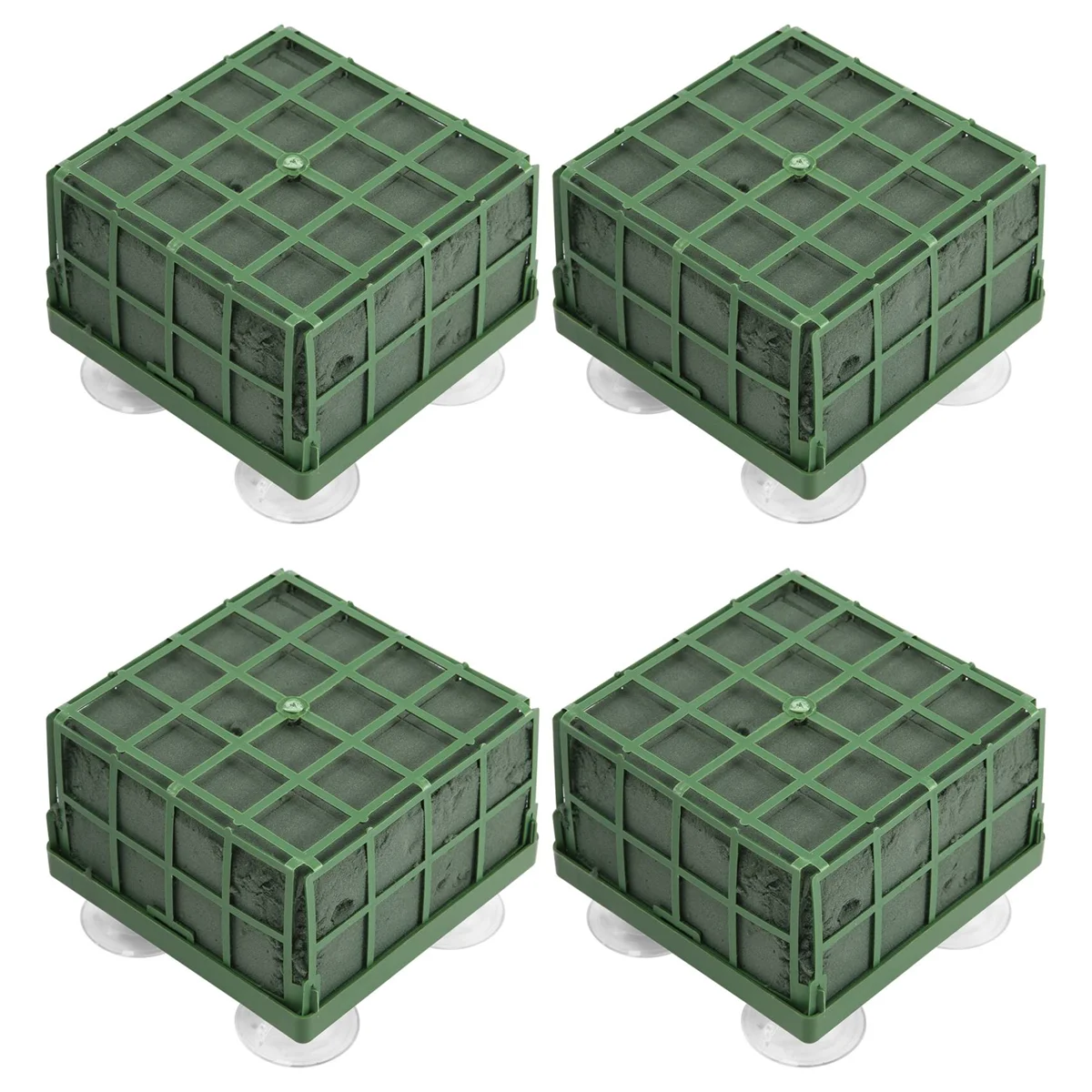 4Pcs Floral Foam Cage Flower Holder with Floral Foam and Suction Cup for Wedding Table Centerpiece Floral Arrangement
4Pcs Floral Foam Cage Flower Holder with Floral Foam and Suction Cup for Wedding Table Centerpiece Floral Arrangement