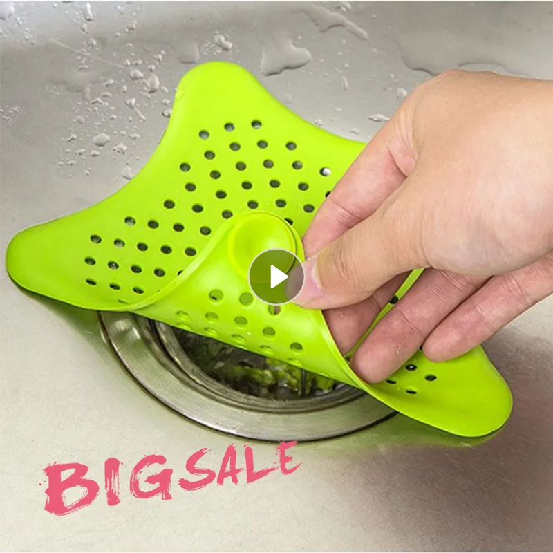 5 Color Five-pointed Star PVC Filter Kitchen Bath Sewer Sink Waste Strainer Filter Drain Catcher Bathroom Kitchen Sink Strainer
5 Color Five-pointed Star PVC Filter Kitchen Bath Sewer Sink Waste Strainer Filter Drain Catcher Bathroom Kitchen Sink Strainer