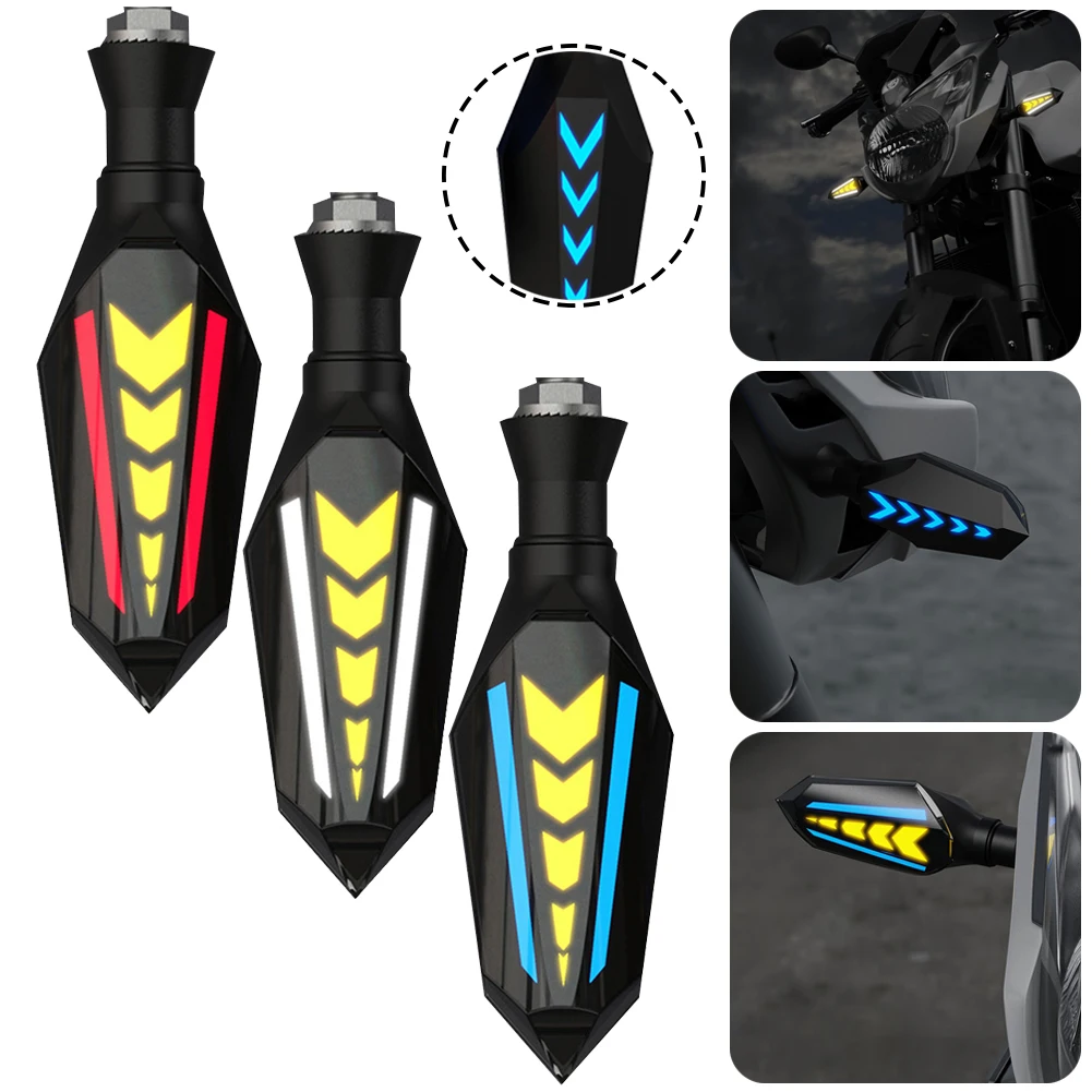 Motorcycle Flowing Turn Signal 12V DC DRL Light Warning Lamp Sequential Turn Signal Blinker Waterproof Universal M10 Bolt
Motorcycle Flowing Turn Signal 12V DC DRL Light Warning Lamp Sequential Turn Signal Blinker Waterproof Universal M10 Bolt