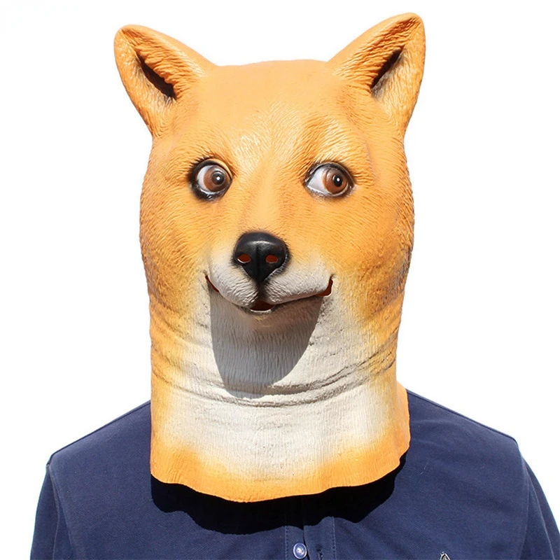 1pc Shiba Inu Dog Animal Head Full Face Mask Halloween Party Festival Cospaly Costume Supplies Mask Dog Head Party Mask
1pc Shiba Inu Dog Animal Head Full Face Mask Halloween Party Festival Cospaly Costume Supplies Mask Dog Head Party Mask