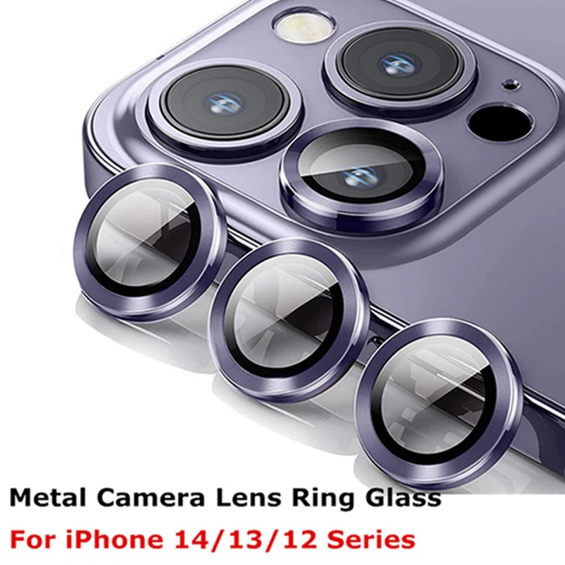 For IPhone 14 13 Pro Max Camera Lens Protectors Metal Camera Ring Glass for IPhone 12 13pro 13mini 14plus 14pro Protective Cap
For IPhone 14 13 Pro Max Camera Lens Protectors Metal Camera Ring Glass for IPhone 12 13pro 13mini 14plus 14pro Protective Cap