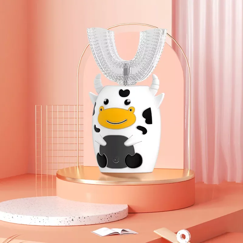 Little Cow Electronic Toothbrush for Children Cartoon Style brosse a dent enfant Sonic Toothbrush Waterproof Usb Cahrge Brushes
Little Cow Electronic Toothbrush for Children Cartoon Style brosse a dent enfant Sonic Toothbrush Waterproof Usb Cahrge Brushes