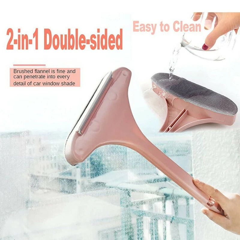Multifunctional Glass Cleaner Screen Brush Double Sided Window Cleaning Tool Mesh Window Screen Cleaner Sided Wet&Dry
Multifunctional Glass Cleaner Screen Brush Double Sided Window Cleaning Tool Mesh Window Screen Cleaner Sided Wet&Dry