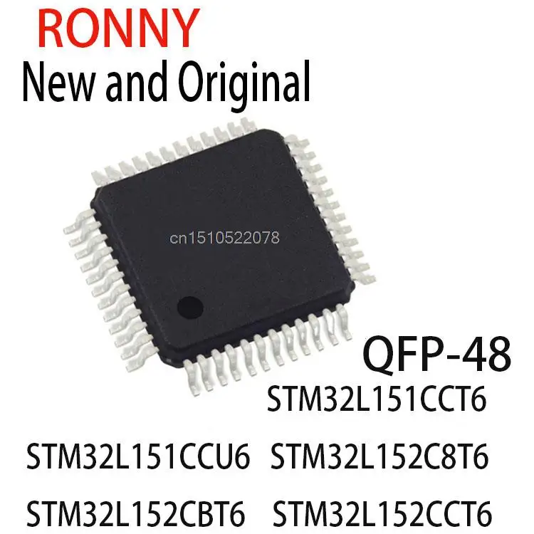 

10PCS New and Original QFP-48 STM32L151CCT6 STM32L151CCU6 STM32L152C8T6 STM32L152CBT6 STM32L152CCT6