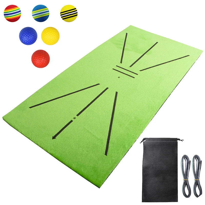 Golf Swing Training Pad Indoor Golfing Track Detection Mat Magic Fiber Hitting Ball Batting Mark Trace Practice Exercise Carpet
Golf Swing Training Pad Indoor Golfing Track Detection Mat Magic Fiber Hitting Ball Batting Mark Trace Practice Exercise Carpet