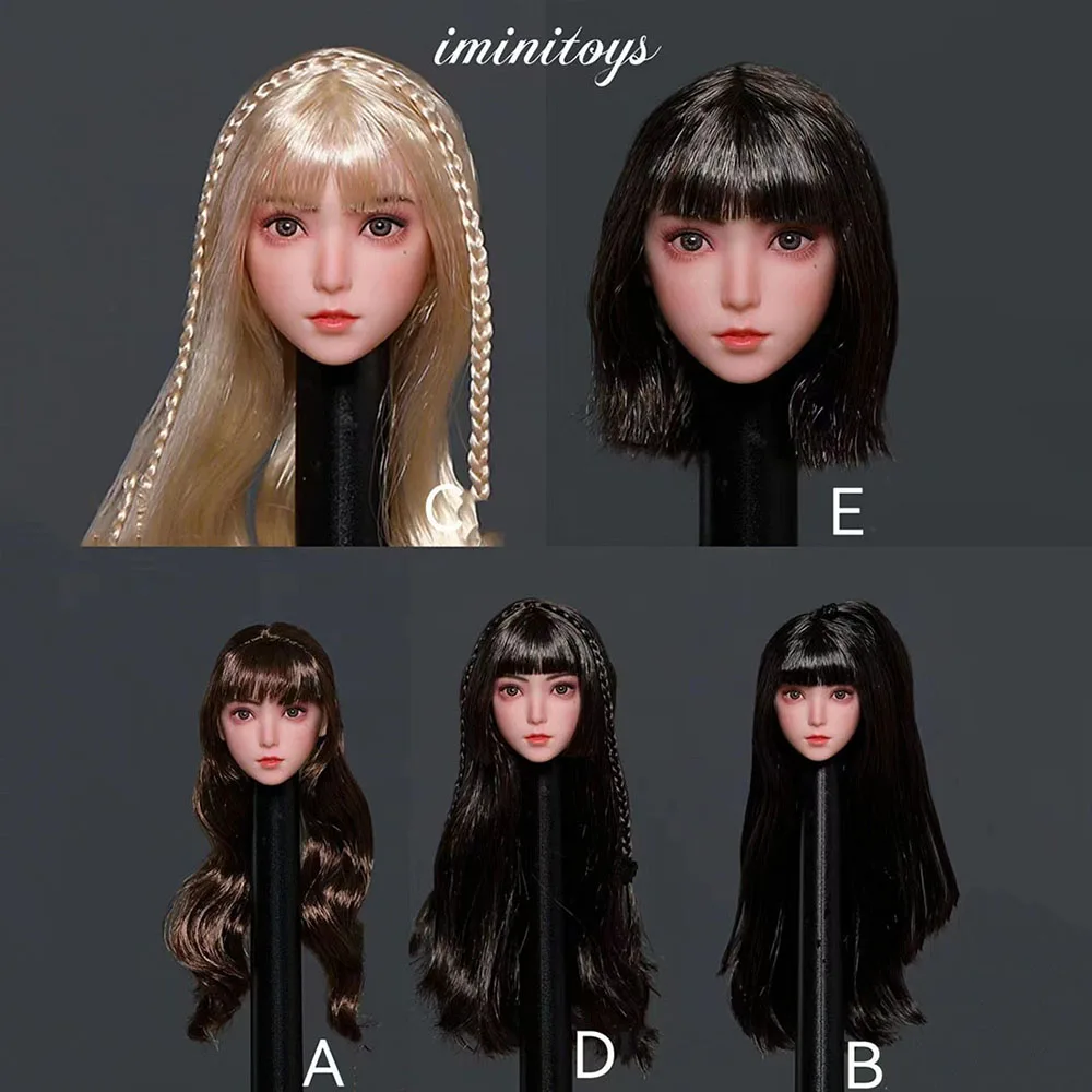 Iminitoys M014 1/6 Scale Female Soldier Anime Girl Lolita Head Sculpt Carving Model Fit 12 Inches Action Figures Seamless Body
Iminitoys M014 1/6 Scale Female Soldier Anime Girl Lolita Head Sculpt Carving Model Fit 12 Inches Action Figures Seamless Body