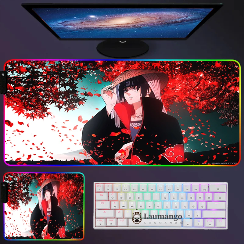 Коврик для мыши Kakashi Gaara Sasuke N-Narutos, размер Xxl RGB, светящийся игровой коврик для мыши с подсветкой, аксессуары для ПК в стиле аниме
Коврик для мыши Kakashi Gaara Sasuke N-Narutos, размер Xxl RGB, светящийся игровой коврик для мыши с подсветкой, аксессуары для ПК в стиле аниме